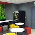 Singtel Office - Kim Chuan | Products seen: [Seed Modular Stool in PU Upholstery]<br />